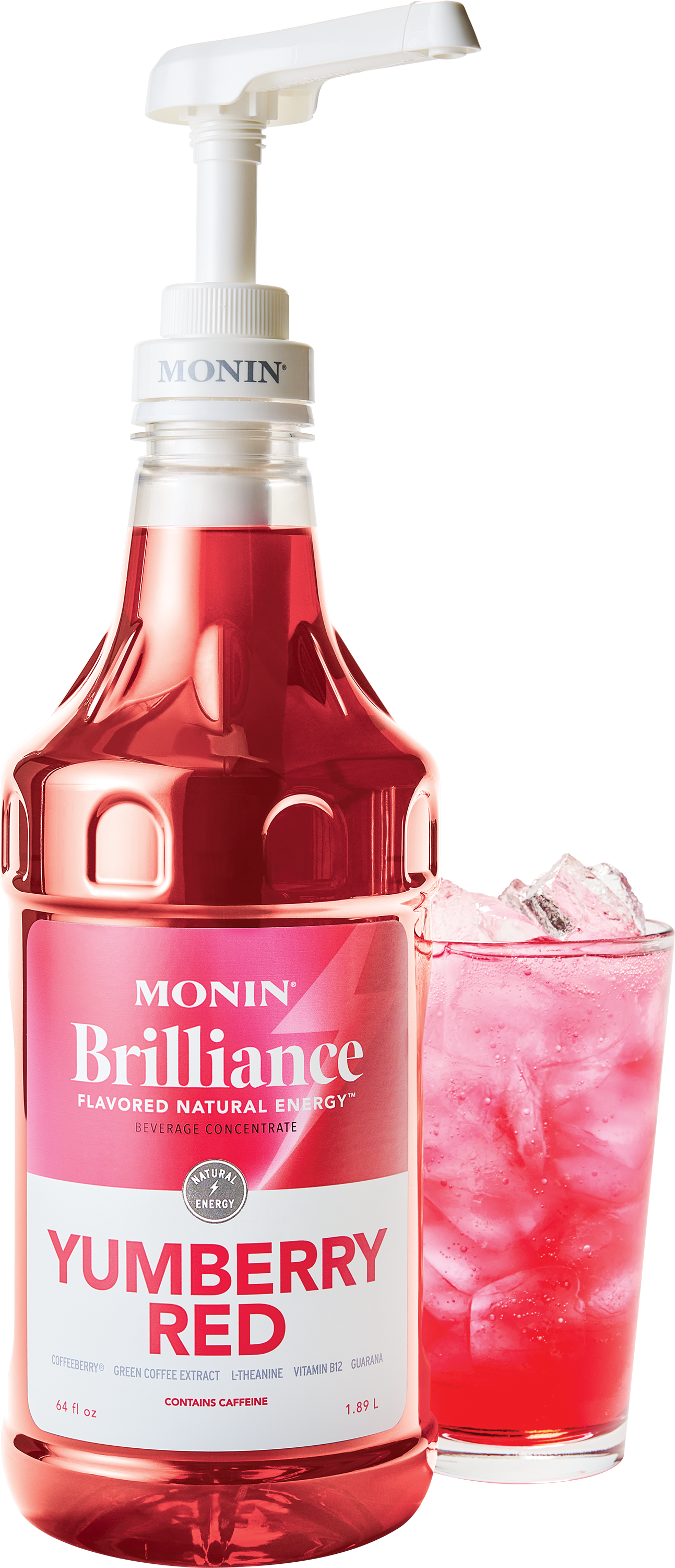 Yumberry Rojo Brilliance Natural Energy Monin