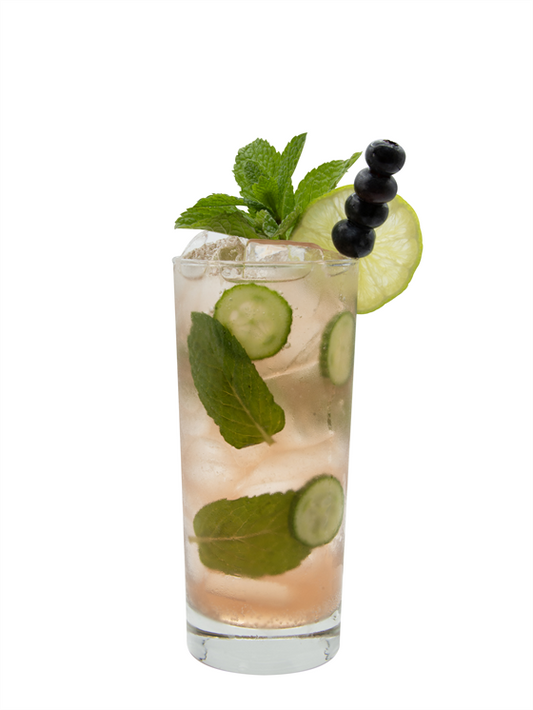 Blueberry Cucumber Faux-jito