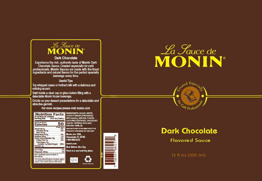 Salsa de Chocolate Oscuro (Dark Chocolate)