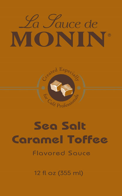 Salsa de Toffee con Caramelo y Sal Marina (Sea Salt Caramel Toffee)