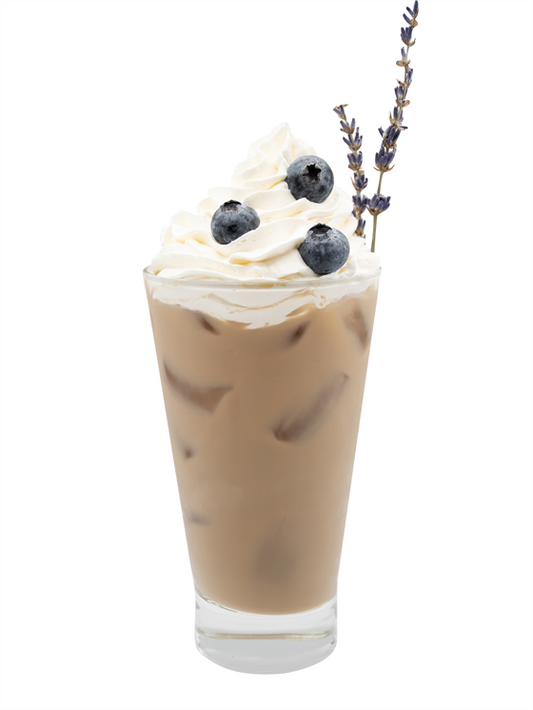 Blueberry Lavender Iced Coffee