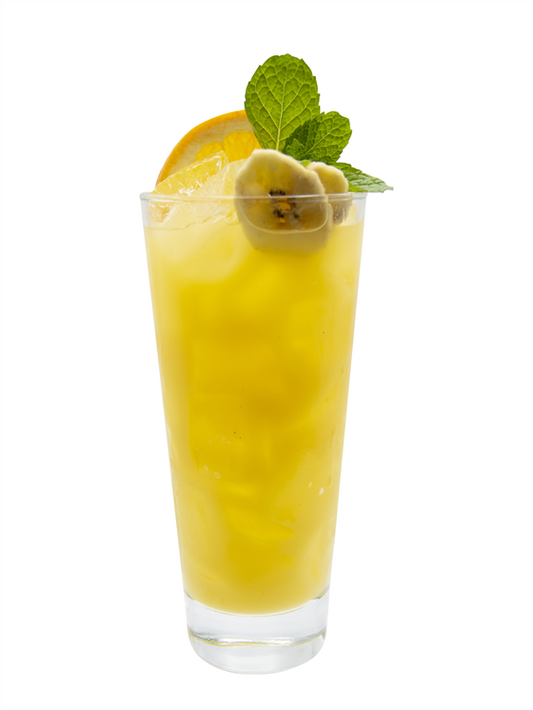 Breakfast Banana Zero-Proof Mimosa​