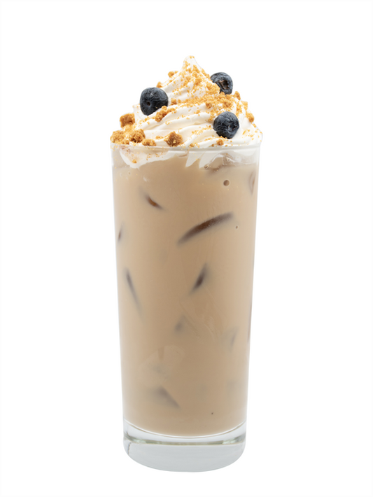 Blueberry Crumble Iced Coffee