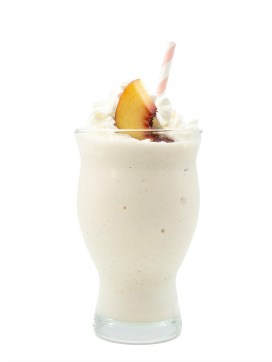 Gingered Peach Milkshake
