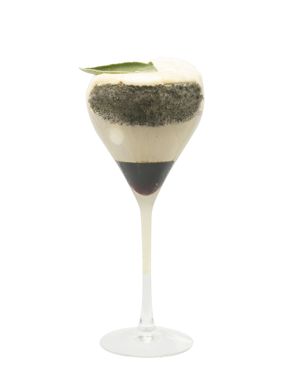 montaña de azúcar oscura affogato - Monin MX