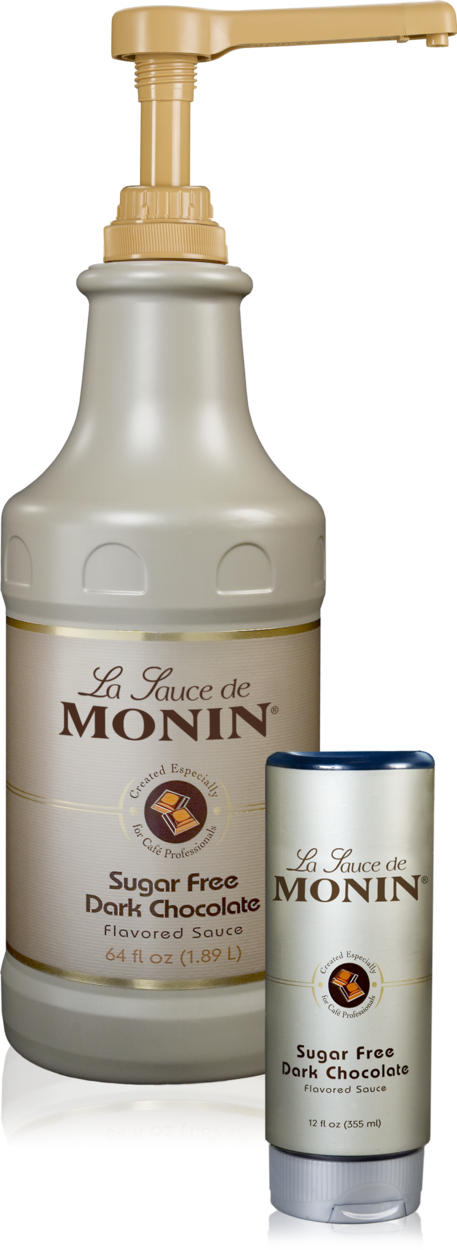 Salsa de chocolate negro sin azúcar