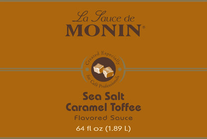 Salsa de Toffee con Caramelo y Sal Marina (Sea Salt Caramel Toffee)