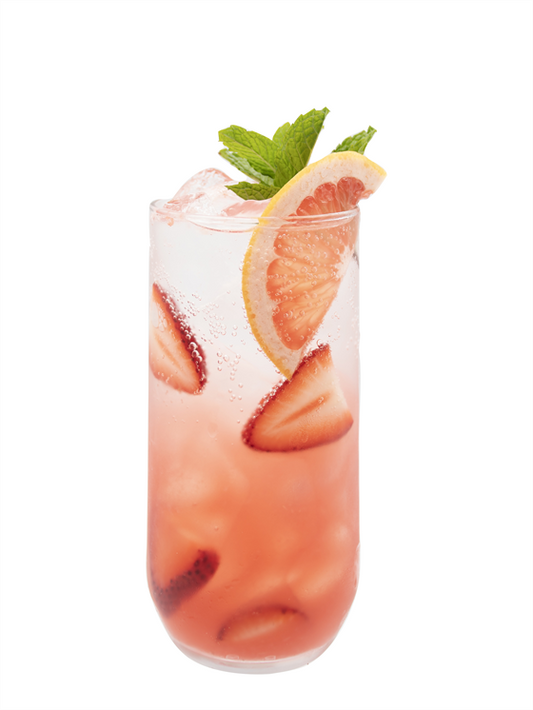 Strawberry Grapefruit Soda