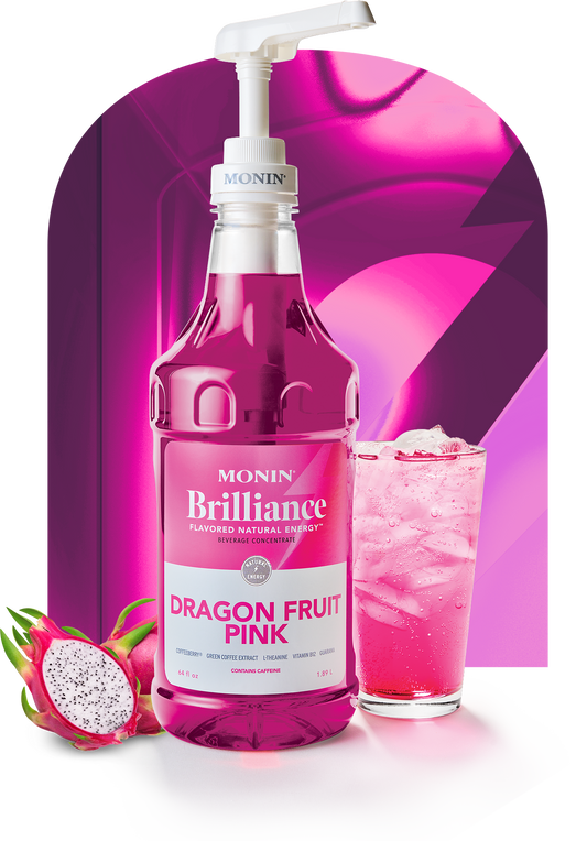 Dragon Fruit Rosa Brilliance Natural Energy Monin