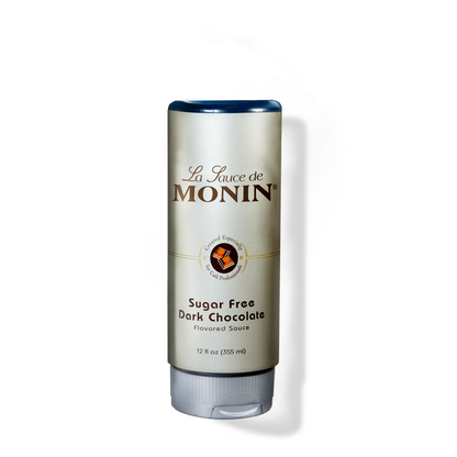 Salsa de chocolate negro sin azúcar