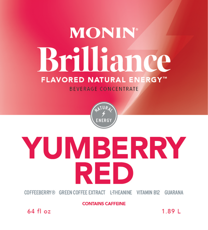 Yumberry Rojo Brilliance Natural Energy Monin