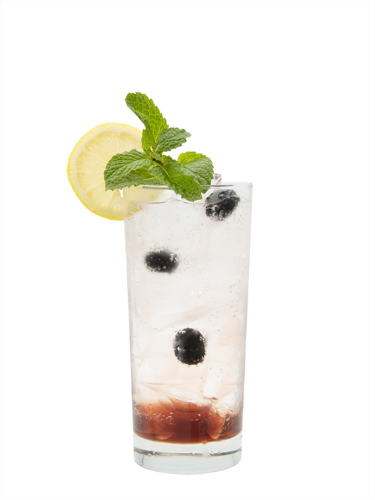 Spring Blueberry Almond Spritzer