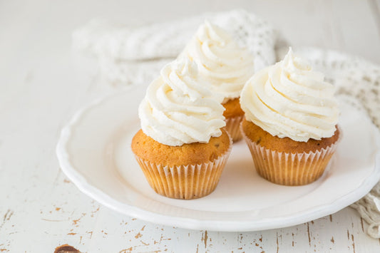 Frosting de Queso Crema con Cítricos de Invierno