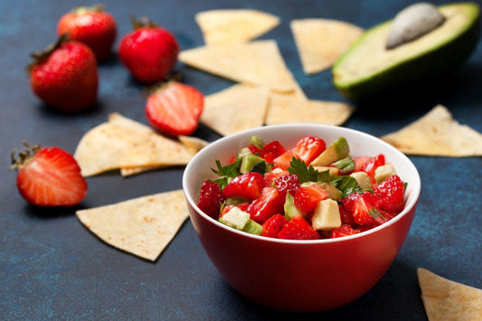 Salsa de Fresa y Ruibarbo