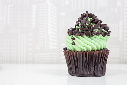 Queso Crema de Menta con Chispas de Chocolate
