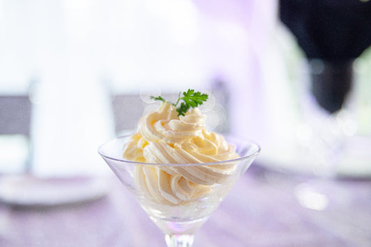 Crema Batida de Albahaca Dulce