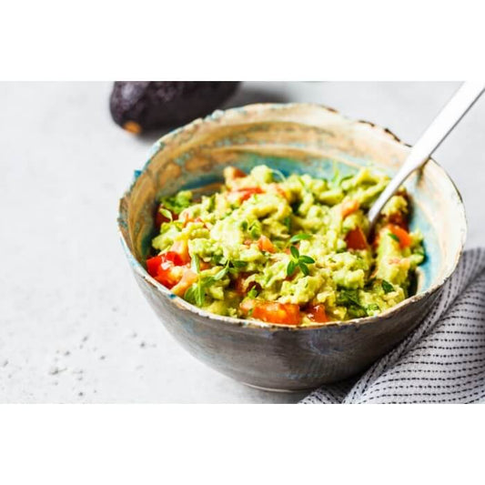 Salsa de Aguacate con Naranja Sanguina