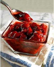 Compota de Fresa y Rosas